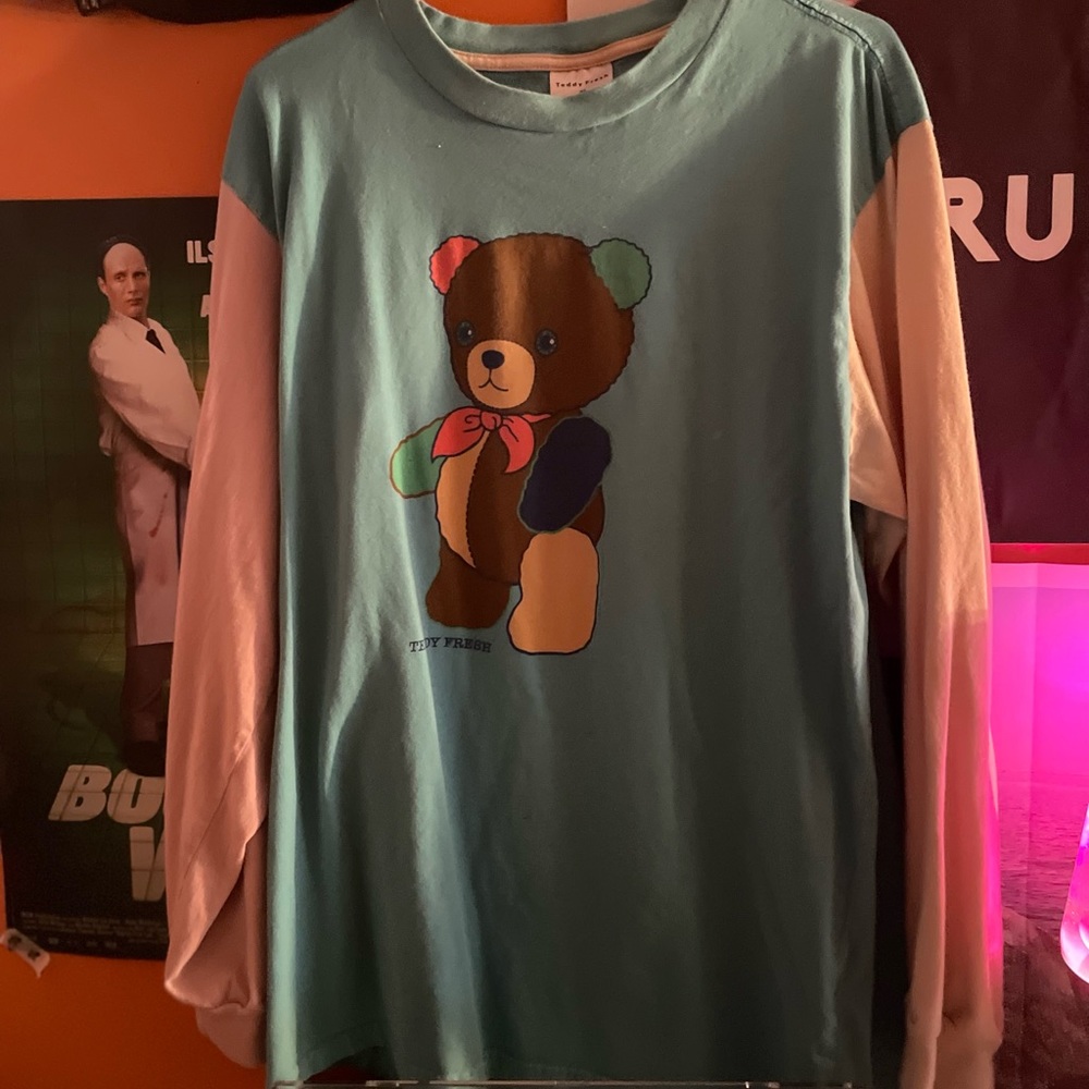 XL Discontinued Teddy Fresh Plush Bear Long Sleeve